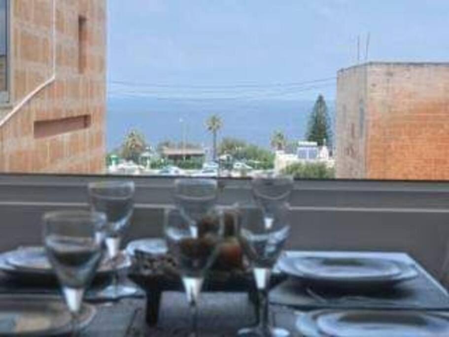 Private Room In A Modern Apartment With Pool And Sea View St. Paul's Bay Ngoại thất bức ảnh